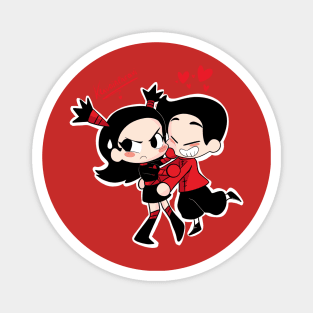 Pucca x Garu gender Magnet